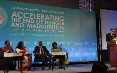 IFPRI-FAO Bangkok Conference Daily Flash Update: Thursday, November 29, 2018